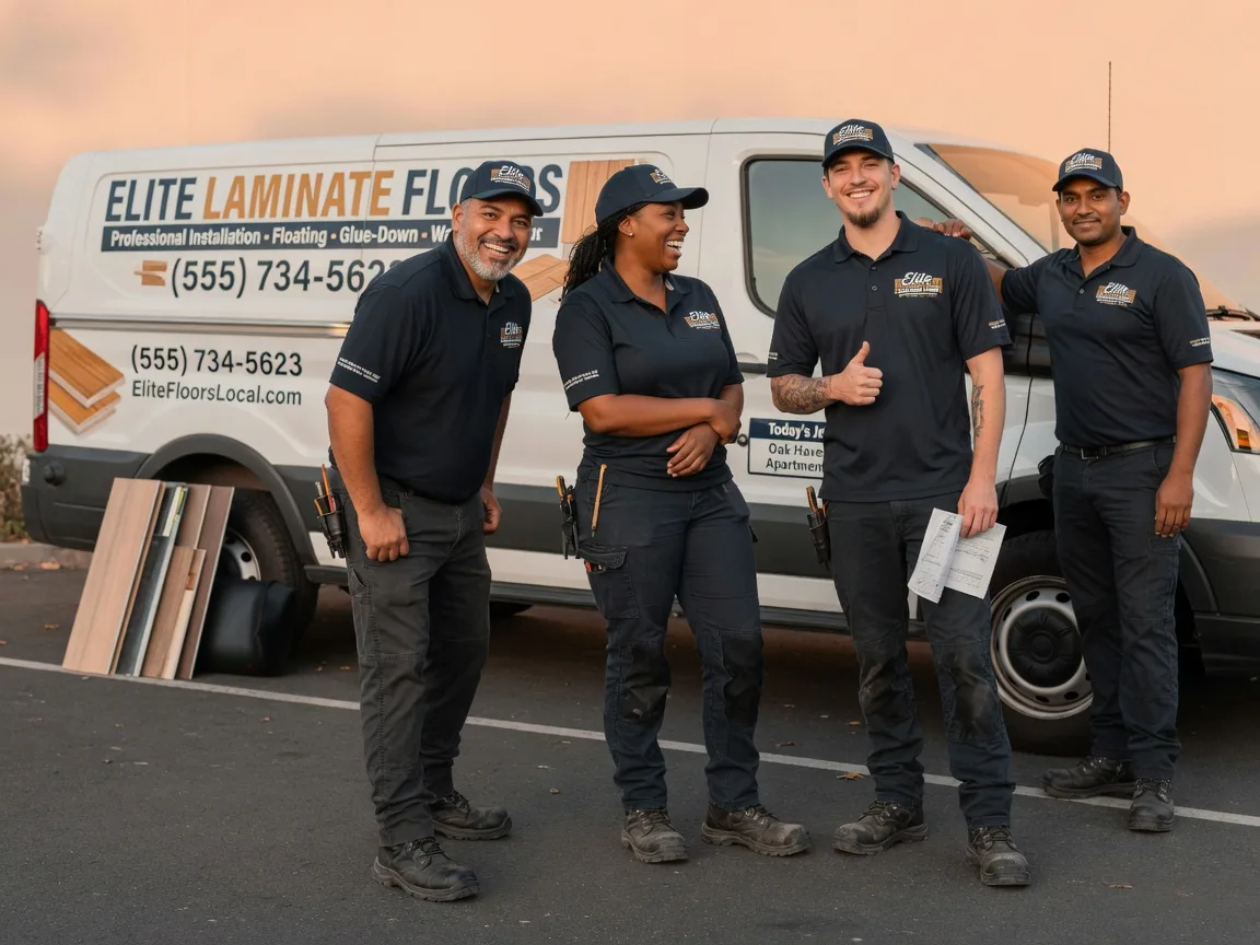 Laminate flooring installation company in Hardin, MT